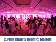 . Pink Charity Night im Ballsaal des Hotel Marriott 